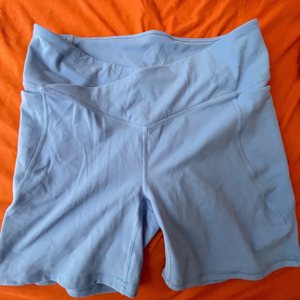 Fabletics Light Blue Shorts